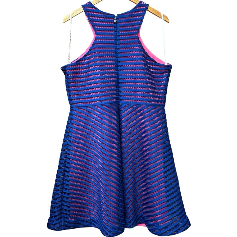 Lilly Pulitzer Blue and Pink Dress - Picture 3 of 15